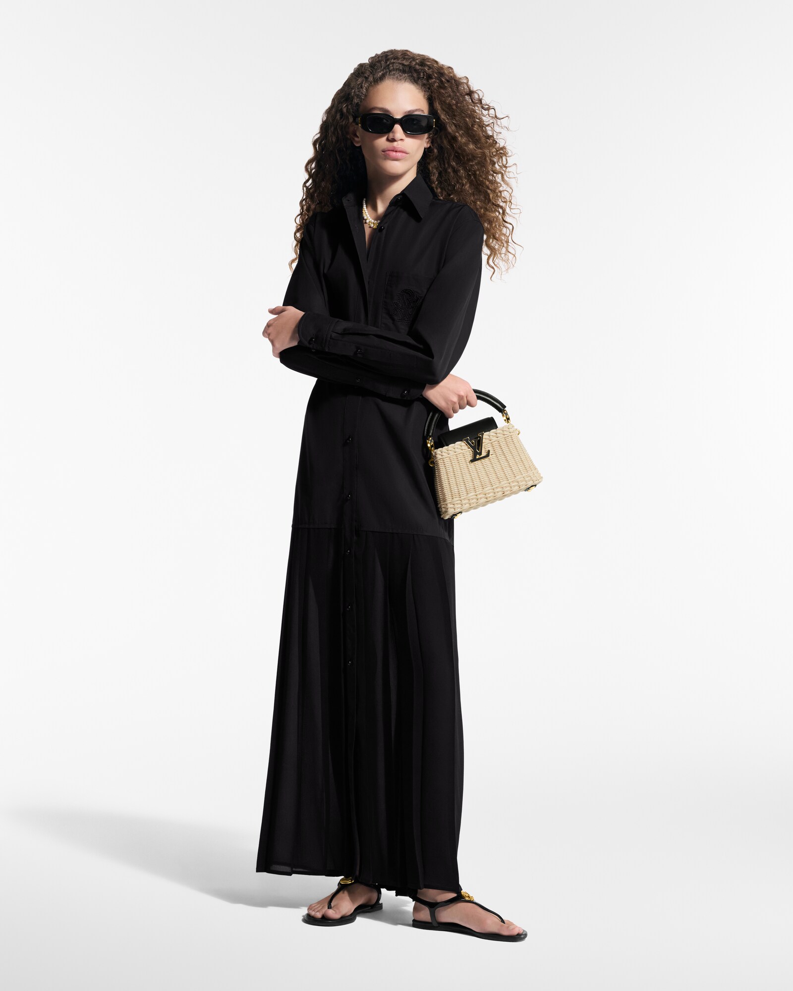 【エレガントで主役間違いなし♪】ルイヴィトン★Tシャツドレス シアーインサート シャツドレス ｜ルイ・ヴィトン 公式サイト